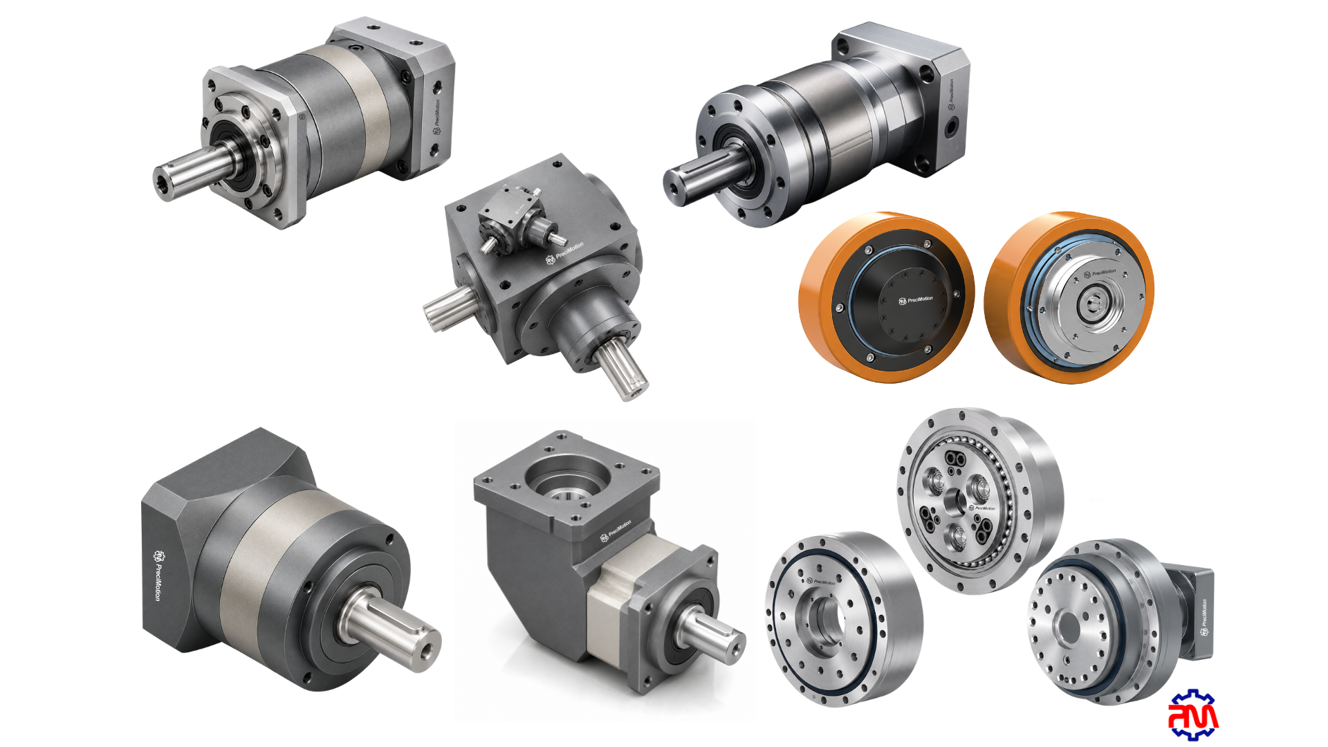Precision gearbox and drive detail
